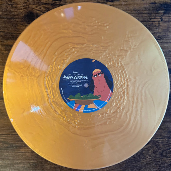 David Hartley, John Debney, Sting : The Emperor's New Groove (Original Motion Picture Soundtrack) (2xLP, Album, Ltd, RE, Gol)