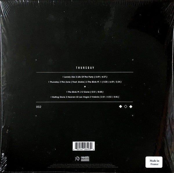 The Weeknd : Thursday (2xLP, Mixtape, RE)