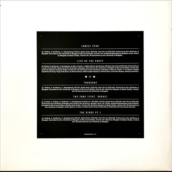 The Weeknd : Thursday (2xLP, Mixtape, RE)