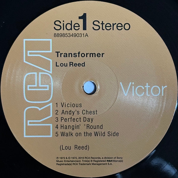 Lou Reed : Transformer (LP, Album, RE, RM, WG/)