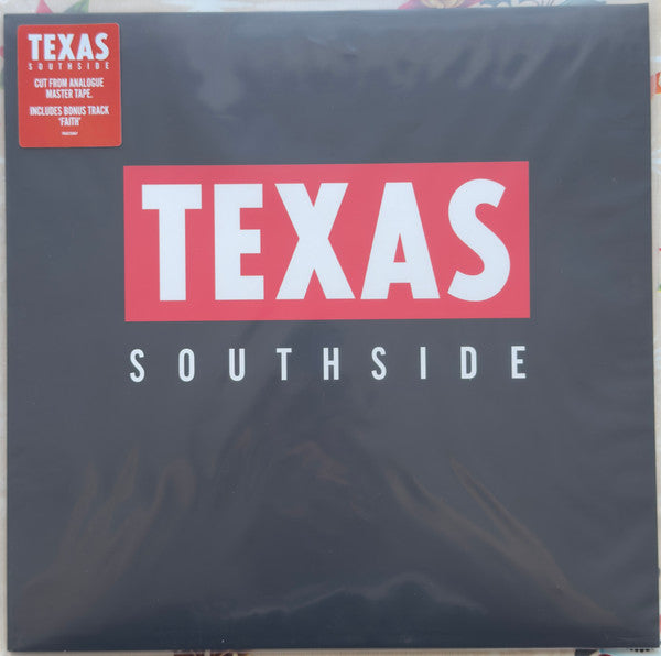 Texas : Southside (LP, Album, RE, Whi)