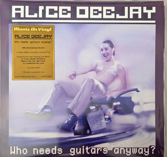 Alice Deejay : Who Needs Guitars Anyway? (LP, Album, Ltd, RE, Pur)