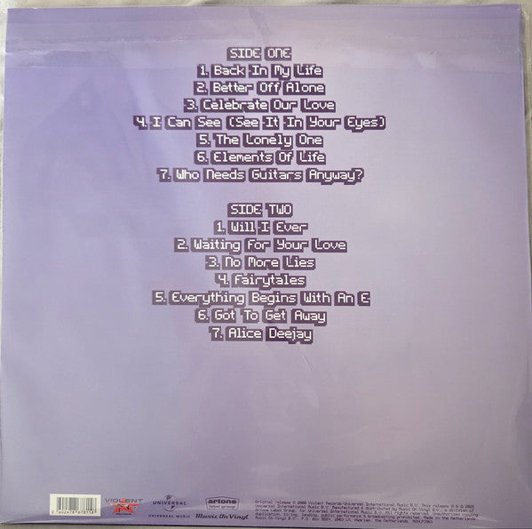 Alice Deejay : Who Needs Guitars Anyway? (LP, Album, Ltd, RE, Pur)