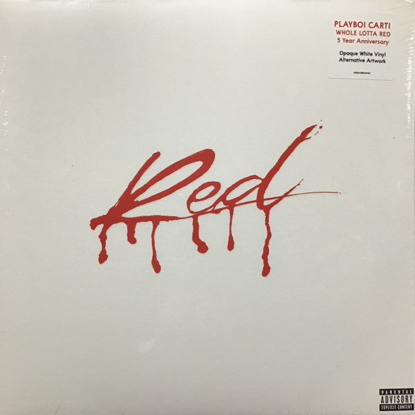 Playboi Carti : Whole Lotta Red  (2xLP, Album, RE, Whi)