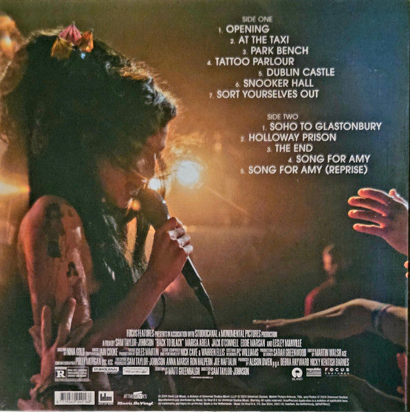 Nick Cave & Warren Ellis : Back To Black (Original Motion Picture Score) (12", Album, Ltd, Num, Gol)