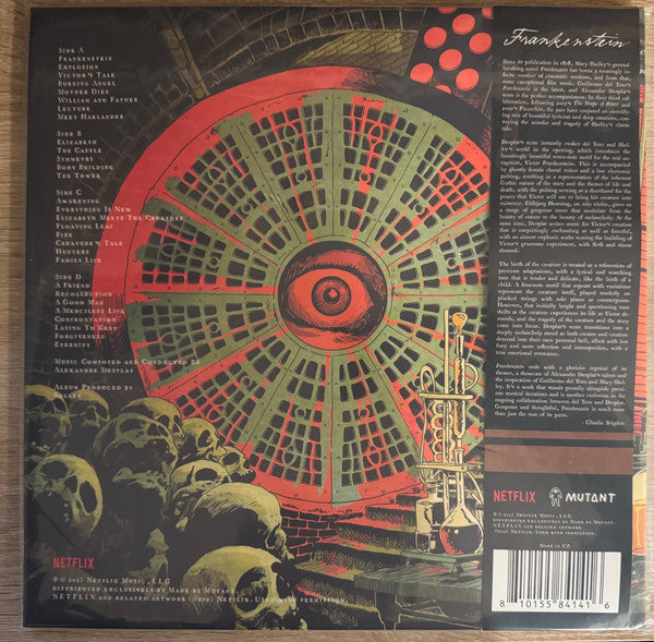 Alexandre Desplat : Frankenstein (Original Motion Picture Soundtrack) (LP, Album, Ltd, Whi + LP, Album, Ltd, Red)
