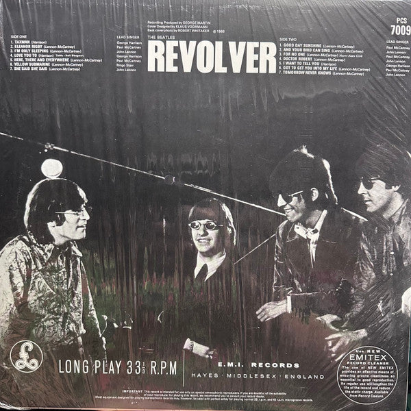 The Beatles : Revolver (LP, Album, RE)