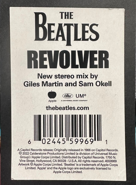 The Beatles : Revolver (LP, Album, RE)