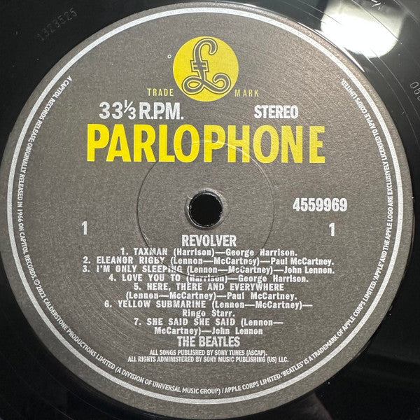The Beatles : Revolver (LP, Album, RE)