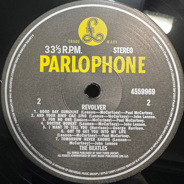 The Beatles : Revolver (LP, Album, RE)