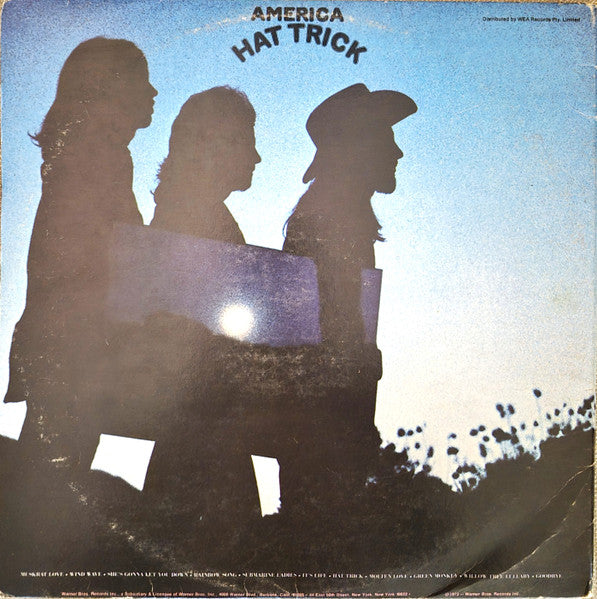 America (2) : Hat Trick (LP, Album)