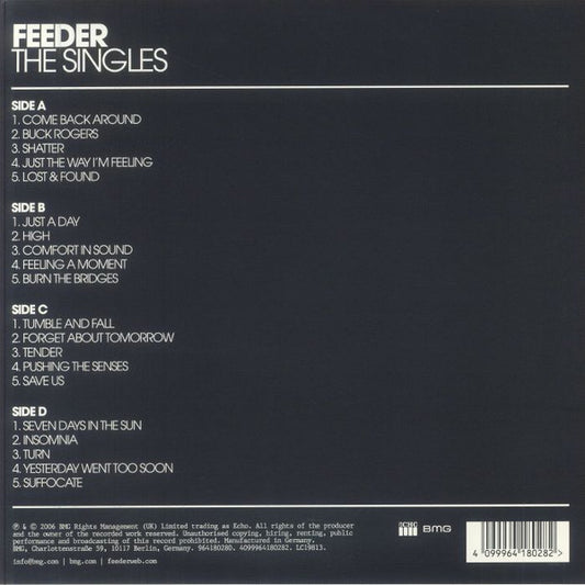 Feeder : The Singles (2xLP, Comp, RE, Pin)