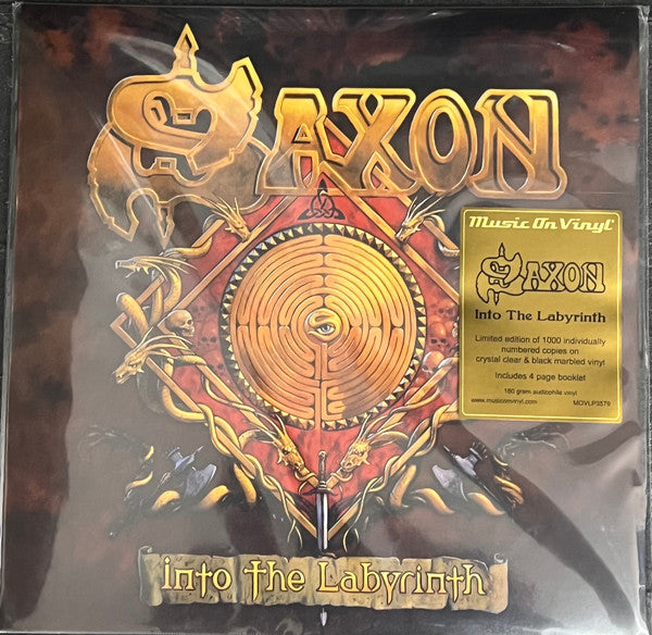 Saxon : Into The Labyrinth (LP, Album, Ltd, Num, RE, Cry)