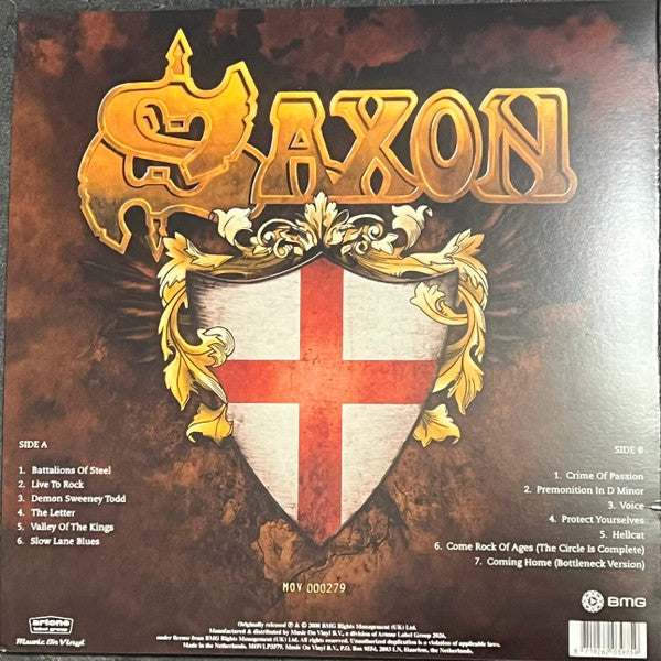 Saxon : Into The Labyrinth (LP, Album, Ltd, Num, RE, Cry)