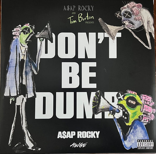 ASAP Rocky : Don't Be Dumb (LP + LP, Whi + Album)