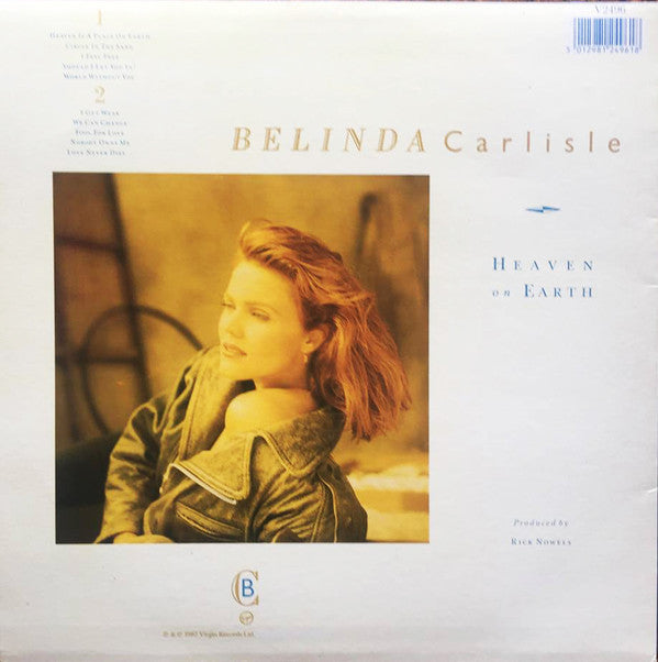 Belinda Carlisle : Heaven On Earth (LP, Album)