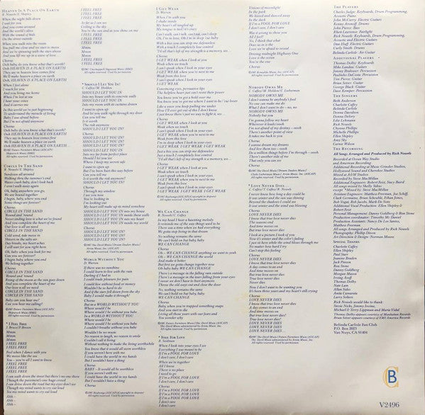 Belinda Carlisle : Heaven On Earth (LP, Album)