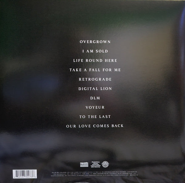 James Blake : Overgrown (2xLP, RE, 180)