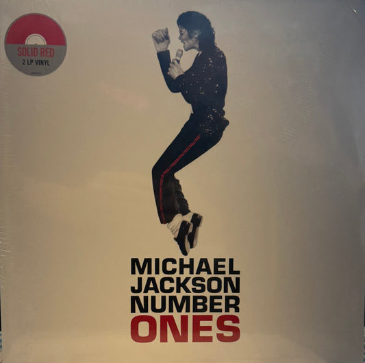 Michael Jackson : Number Ones (2xLP, Comp, RE, Red)
