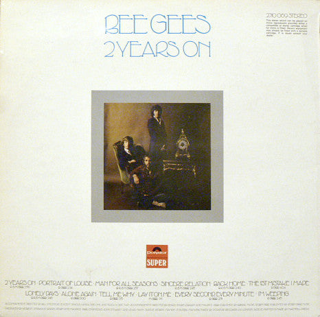 Bee Gees : 2 Years On (LP, Album)