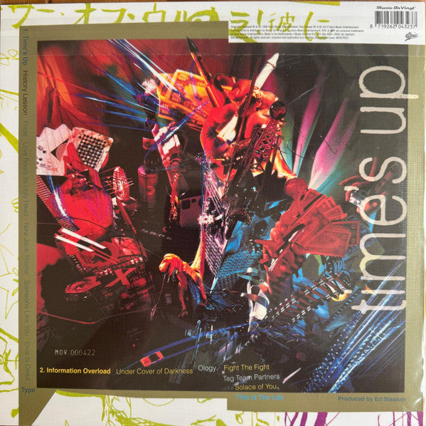 Living Colour : Time's Up (LP, Album, Ltd, Num, RE, Yel)