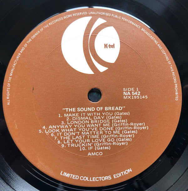 Bread : The Sound Of Bread (LP, Comp, RE)