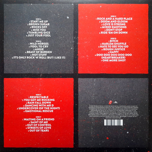 The Rolling Stones : Honk (3xLP, Comp, RE, Red)