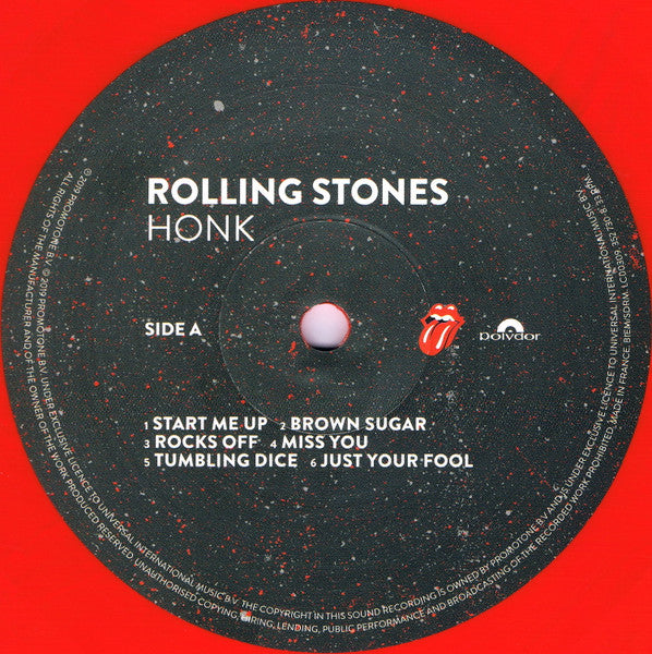 The Rolling Stones : Honk (3xLP, Comp, RE, Red)