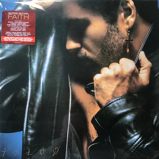 George Michael : Faith (2xLP, Album, Bioplastic, RE, RM, Red)