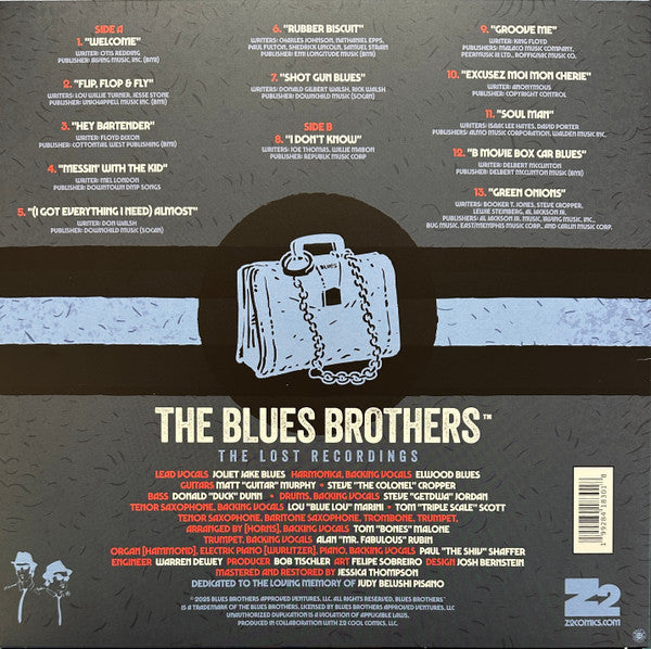 The Blues Brothers : The Lost Recordings (LP, Album, Yel)