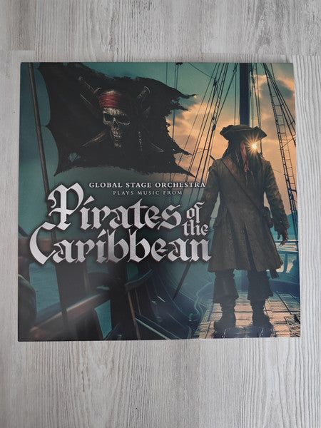 Global Stage Orchestra : Plays Music From The Pirates Of The Caribbean (LP, Comp, Ltd, Tra)