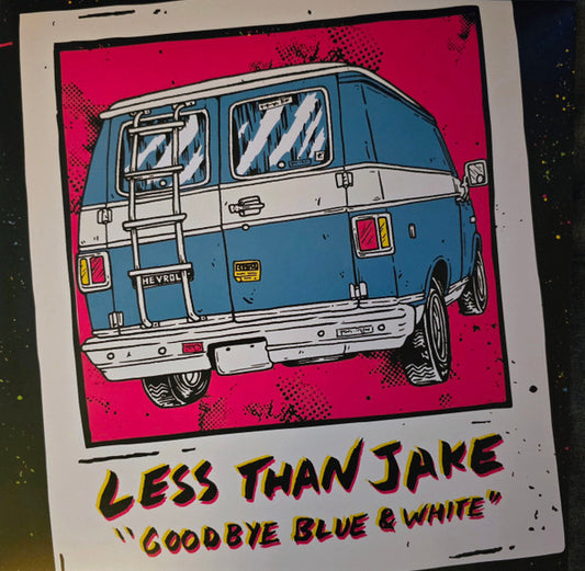 Less Than Jake : Goodbye Blue & White (LP, Comp, Ltd, Num, Bab)