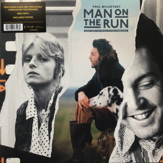 Paul McCartney : Man On The Run (Music From The Motion Picture Soundtrack) (LP, Comp, RM)