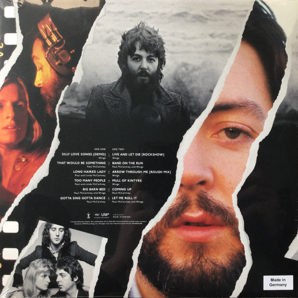 Paul McCartney : Man On The Run (Music From The Motion Picture Soundtrack) (LP, Comp, RM)