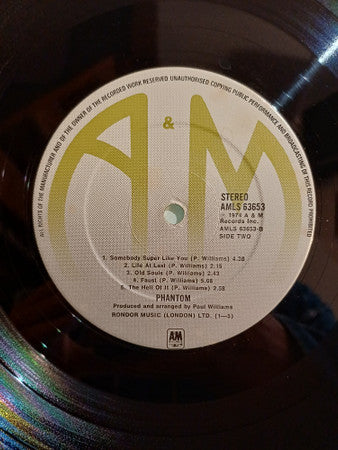 Paul Williams (2), Various : Phantom Of The Paradise - Original Soundtrack Recording (LP)