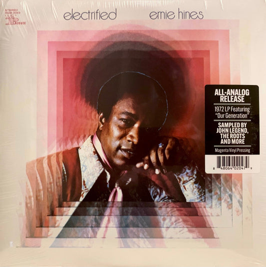 Ernie Hines : Electrified (LP, Album, RE, Mag)