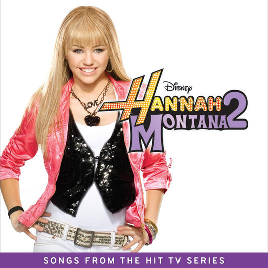 Hannah Montana : Hannah Montana 2 (Songs From The Hit Tv Series) (LP, Album, RE, Sty)