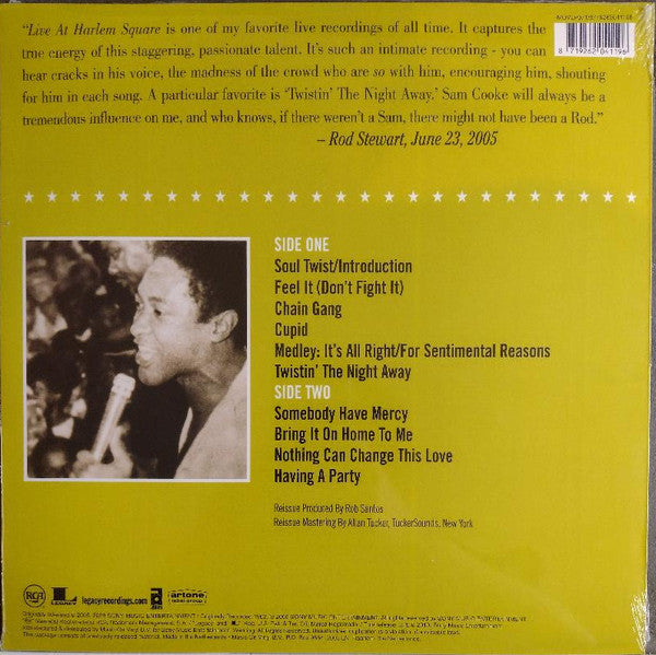 Sam Cooke : Sam Cooke Live At The Harlem Square Club (One Night Stand!) (LP, Album, RE, RM)