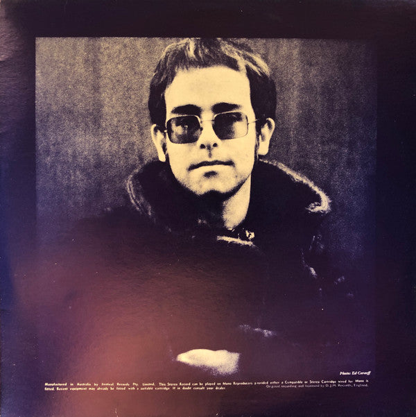 Elton John : Madman Across The Water (LP, Album, Gat)