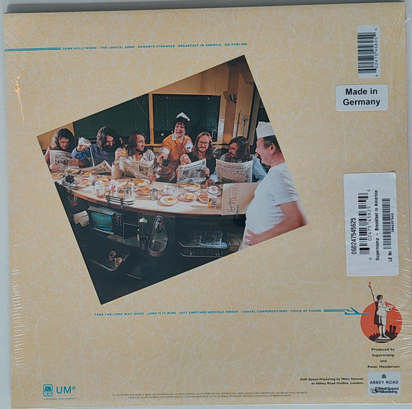 Supertramp : Breakfast In America (LP, Album, RE, RM, Hal)