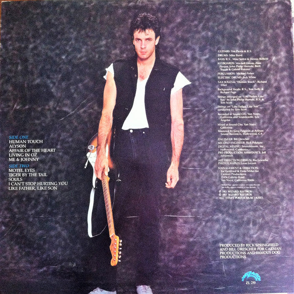 Rick Springfield : Living In Oz (LP, Album)