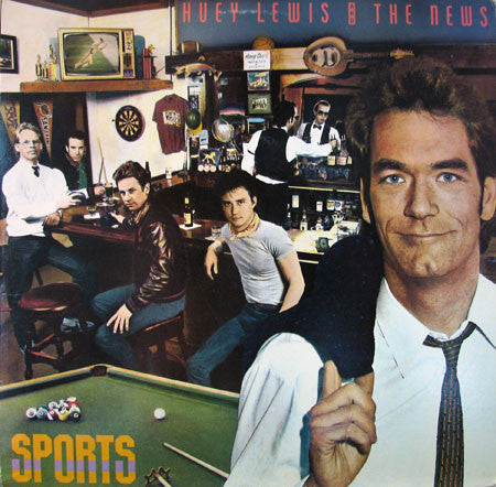 Huey Lewis & The News : Sports (LP, Album)