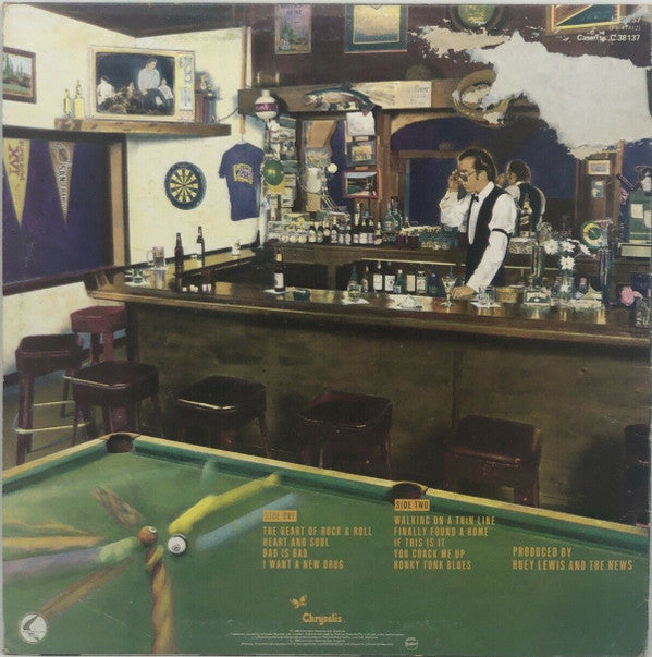 Huey Lewis & The News : Sports (LP, Album)