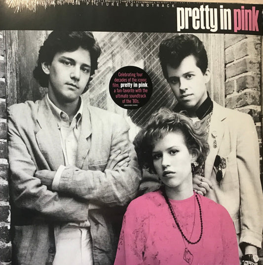 Various : Pretty In Pink (Original Motion Picture Soundtrack) (LP, Album, Comp, RE)