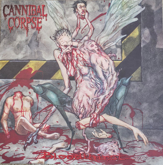 Cannibal Corpse : Bloodthirst (LP, Album, Ltd, RE, Whi)