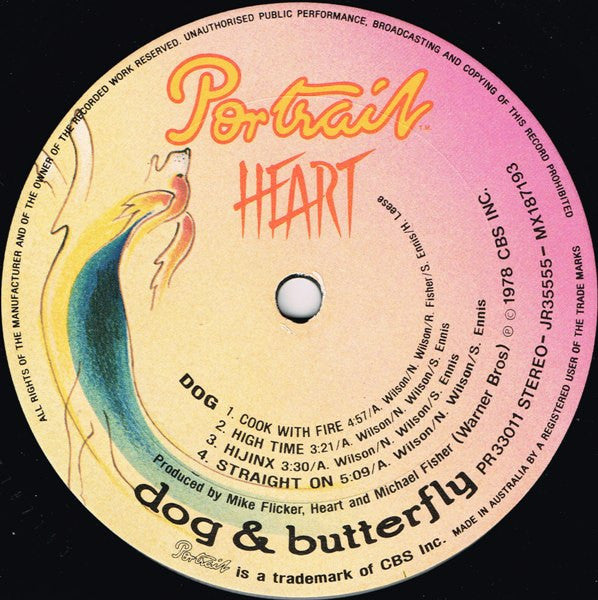 Heart : Dog & Butterfly (LP, Album)