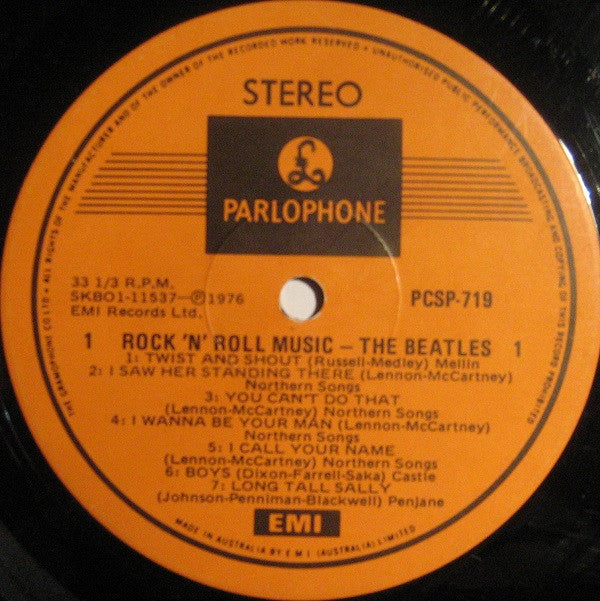 The Beatles : Rock 'N' Roll Music (2xLP, Comp)
