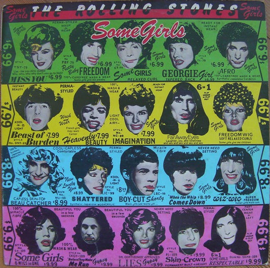 The Rolling Stones : Some Girls (LP, Album, 1st)