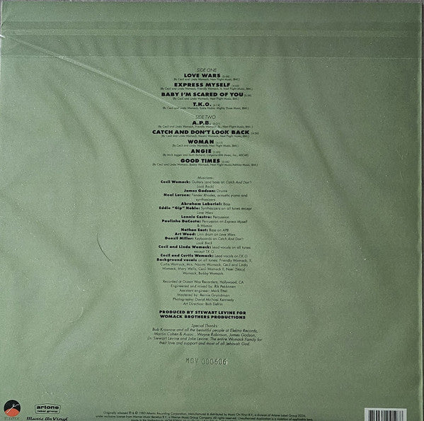 Womack & Womack : Love Wars (LP, Ltd)