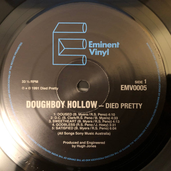 Died Pretty : Doughboy Hollow (LP, Album, RE, RM)